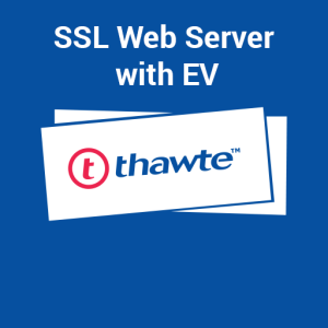 Thawte SSL Web Server with EV